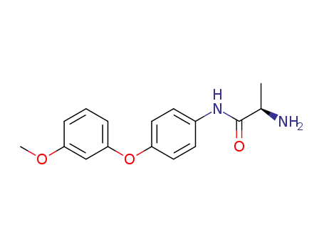 N'-(4-{[3-(methyloxy)phenyl]oxy}phenyl)-D-alaninamide