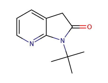 1-(tert-butyl)-1,3-dihydro-2H-pyrrolo[2,3-b]pyridin-2-one(1455358-06-1)