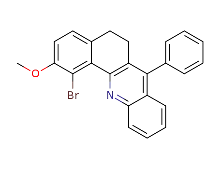 1-bromo-2-methoxy-7-phenyl-5,6-dihydrobenzo[c]acridine
