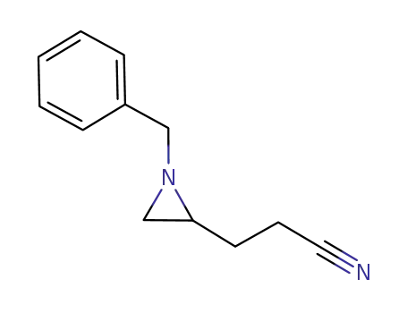 1-benzyl-2-(2-cyanoethyl)-aziridine