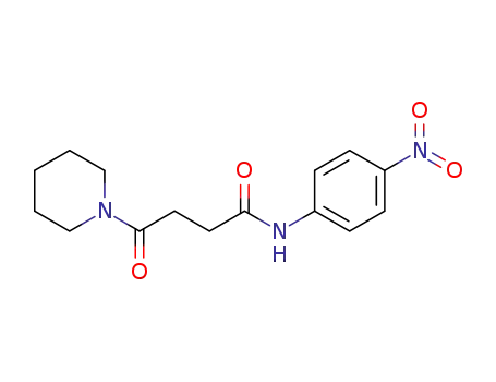 N-(4-nitrophenyl)-4-oxo-4-piperidin-1-yl-butyramide
