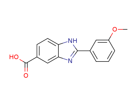 2-(3-Methoxyphenyl)-1H-benzimidazole-5-carboxylic acid