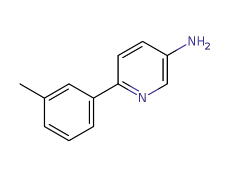 Molecular Structure of 893640-46-5 (6-M-tolylpyridin-3-ylamine)