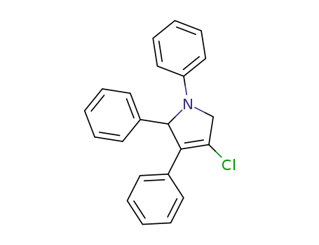 4-chloro-1,2,3-triphenyl-3-pyrroline