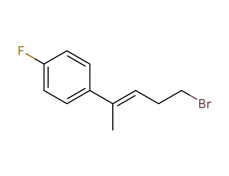 (E)-1-(5-bromopent-2-en-2-yl)-4-fluorobenzene