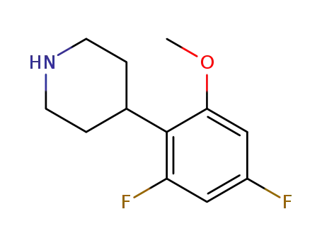 4-(2,4-difluoro-6-methoxy-phenyl)-piperidine