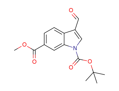 1-Tert-butyl 6-methyl 3-formyl-1h-indole-1,6-dicarboxylate