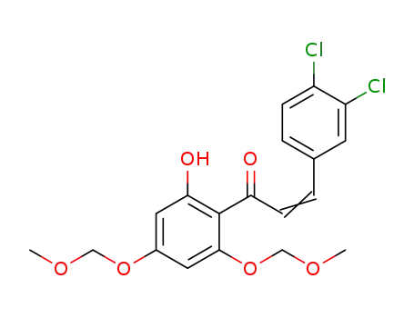 C<sub>19</sub>H<sub>18</sub>Cl<sub>2</sub>O<sub>6</sub>