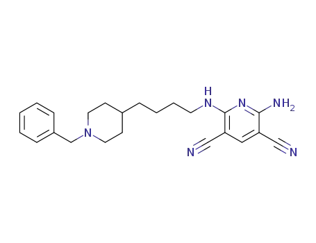 C<sub>23</sub>H<sub>28</sub>N<sub>6</sub>
