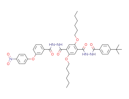N'-1-(4-t-butylbenzoyl)-2,5-bis(hexyloxy)-N'-4-(3-(4-nitrophenoxy)benzoyl)terephthalohydrazide