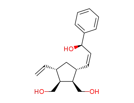 ((1S,2R,3R,5S)-3-((R,Z)-3-hydroxy-3-phenylprop-1-enyl)-5-vinylcyclopentane-1,2-diyl)dimethanol