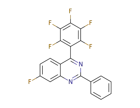 7-fluoro-4-(perfluorophenyl)-2-phenylquinazoline