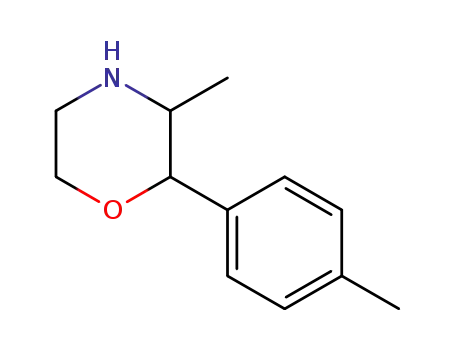 Molecular Structure of 1094649-71-4 (3-Methyl-2-(4-Methylphenyl)Morpholine)
