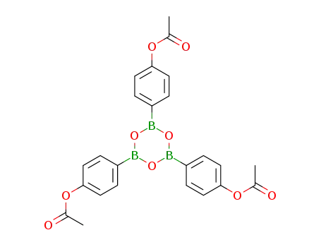 4-acetoxyphenylboroxine