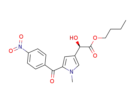 (2R)-2-{1-methyl-5-[(4-nitrophenyl)carbonyl]-1H-pyrrol-3-yl}-2-hydroxyacetic acid n-butyl ester