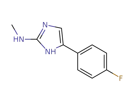 N-methyl-5-(4-fluorophenyl)-1H-imidazol-2-amine