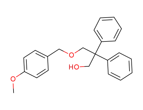 3-((4-methoxybenzyl)oxy)-2,2,-diphenylpropan-1-ol