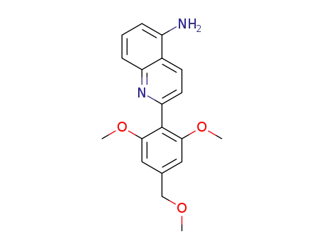 2-[2,6-dimethoxy-4-(methoxymethyl)phenyl]quinolin-5-amine
