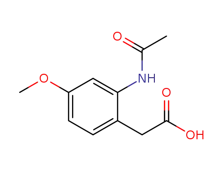 (2-acetylamino-4-methoxy-phenyl)-acetic acid