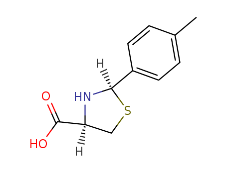 2-[R,S]-(4-METHYLPHENYL)THIAZOLIDINE-4-[R]-CARBOXYLIC ACID