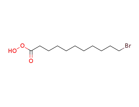 Molecular Structure of 82413-47-6 (Undecaneperoxoic acid, 11-bromo-)