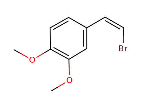 Benzene, 4-(2-bromoethenyl)-1,2-dimethoxy-, (Z)-