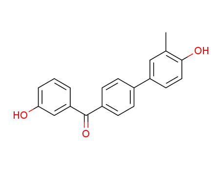 (4'-hydroxy-3'-methylbiphenyl-4-yl)-(3-hydroxyphenyl)-methanone