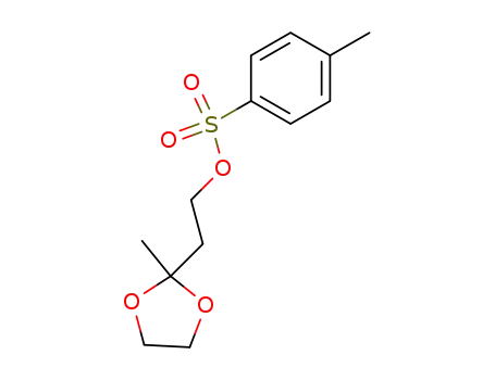 Molecular Structure of 15658-19-2 (3,3-Ethylenedioxy-1-p-toluenesulfonate)