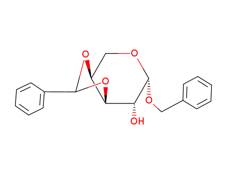 Molecular Structure of 38099-79-5 (Benzyl 3-O,4-O-[(S)-benzylidene]-α-D-arabinopyranoside)