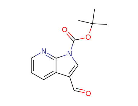 1-(tert-Butoxycarbonyl)-3-formyl-7-azaindole,  3-Formyl-pyrrolo[2,3-b]pyridine-1-carboxylic  acid  tert-butyl  ester