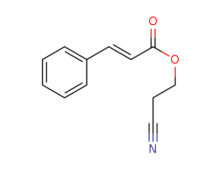 Molecular Structure of 1426540-82-0 (2-cyano-ethyl cinnamate)