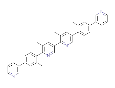 5’-(2-methyl-4-pyridin-3-ylphenyl)-3‘,5-dimethyl-6-(2-methyl-4-pyridin-3-ylphenyl)-3,2‘-bipyridine