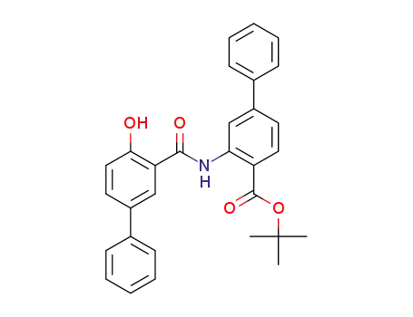 tert-butyl 2-(2-hydroxy-5-phenylbenzamido)-4-phenylbenzoate