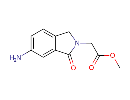 (6-amino-1-oxo-1,3-dihydroisoindol-2-yl)acetic acid methyl ester