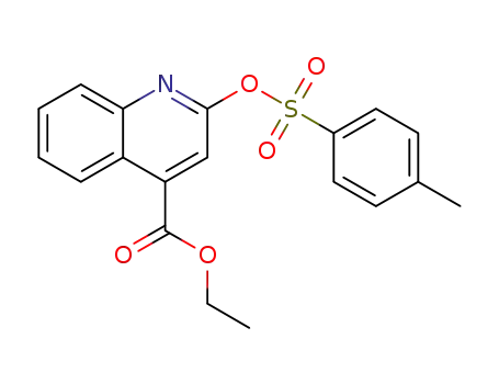ethyl 2-(tosyloxy)quinoline-4-carboxylate