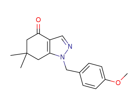 1-(4-methoxybenzyl)-6,6-dimethyl-6,7-dihydro-1H-indazol-4(5H)-one