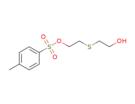 Molecular Structure of 1402934-00-2 (2-((2-hydroxyethyl)thio)ethyl 4-methylbenzenesulfonate)