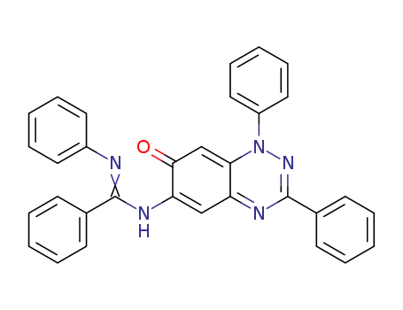 N-(1,7-dihydro-7-oxo-1,3-diphenylbenzo[e][1,2,4]triazin-6-yl)-N′-phenylbenzimidamide