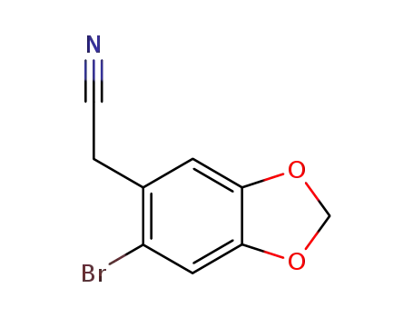 2-(6-브로모벤조[1,3]디옥솔-5-일)아세토니트릴