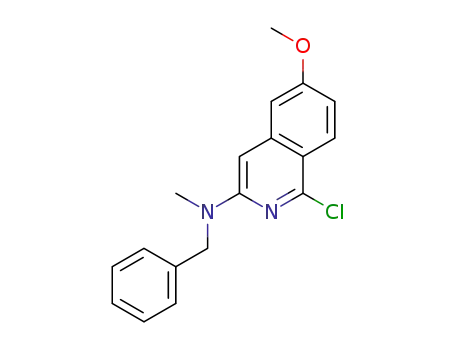 N-benzyl-1-chloro-6-methoxy-N-methylisoquinolin-3-amine