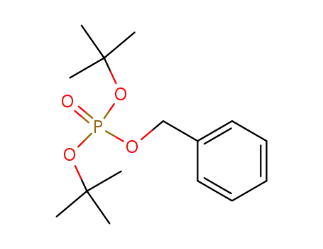 Phosphoric acid, bis(1,1-dimethylethyl) phenylmethyl ester