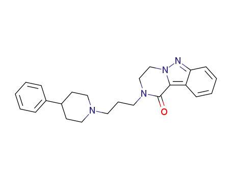 2-[3-(4-phenylpiperidin-1-yl)propyl]-3,4-dihydropyrazino[1,2-b]indazol-1(2H)-one