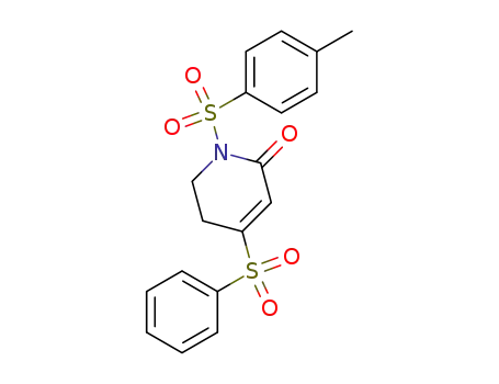 4-(phenylsulfonyl)-1-tosyl-5,6-dihydro-2-pyridone