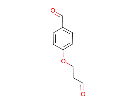 Molecular Structure of 1044161-89-8 (4-(3-oxopropoxy)benzaldehyde)