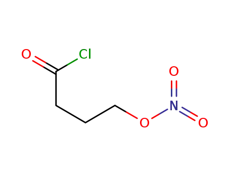 Molecular Structure of 104963-53-3 (Butanoyl chloride, 4-(nitrooxy)-)