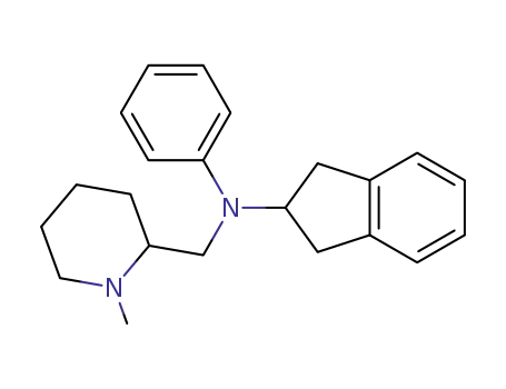 N-[(1-methylpiperidin-2-yl)methyl]-N-phenylindan-2-yl-amine