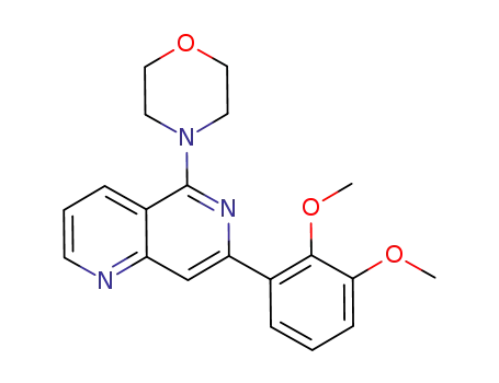 7-(2,3-dimethoxyphenyl)-5-morpholin-4-yl-[1,6]naphthyridine