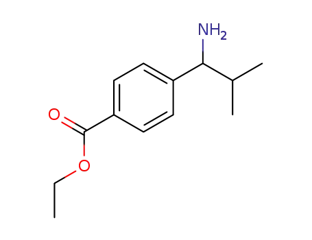 ethyl 4-(1-amino-2-methylpropyl)benzoate