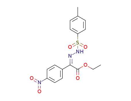 (Z)-ethyl 2-(4-nitrophenyl)-2-(2-tosylhydrazono)acetate