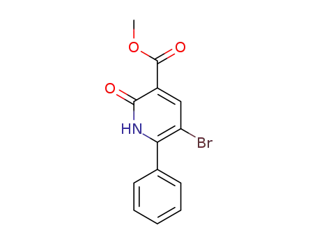 methyl 5-bromo-2-oxo-6-phenyl-1,2-dihydropyridine-3-carboxylate